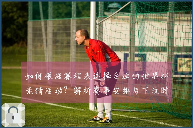 如何根据赛程表选择合适的世界杯竞猜活动？解析赛事安排与下注时机