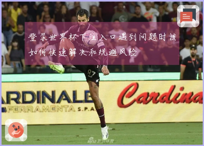 登录世界杯下注入口遇到问题时该如何快速解决和规避风险